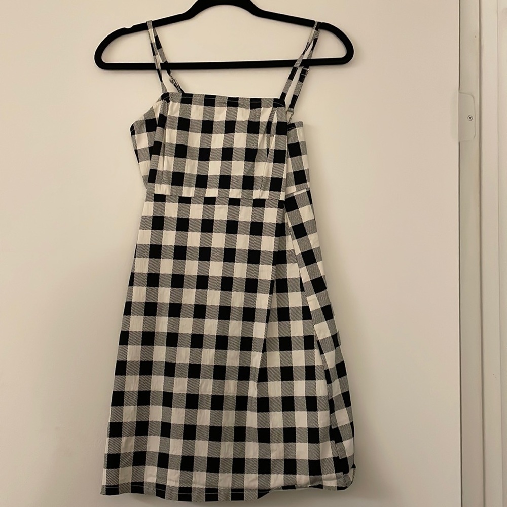 Forever 21 Black and White Checkered Dress